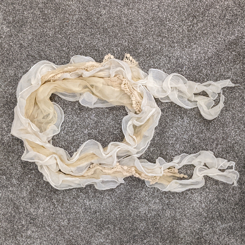 Sheer Women's Fashion Neck Scarf Accessory
